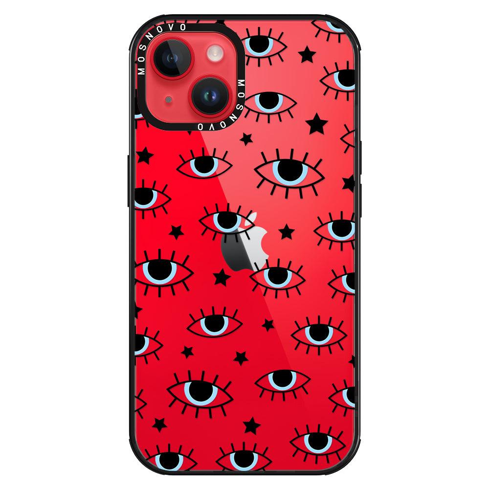 Hippie Eye Phone Case - iPhone 14 Plus Case - MOSNOVO