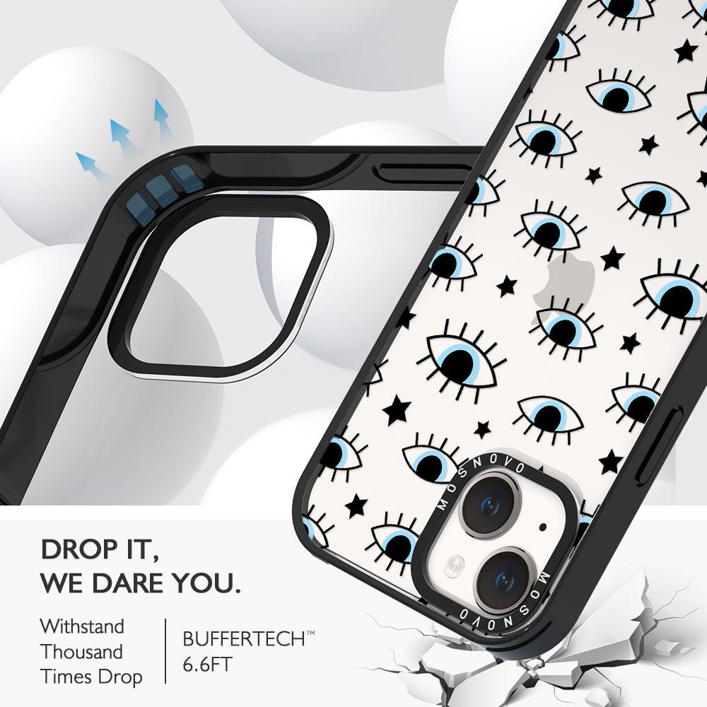 Hippie Eye Phone Case - iPhone 14 Plus Case - MOSNOVO