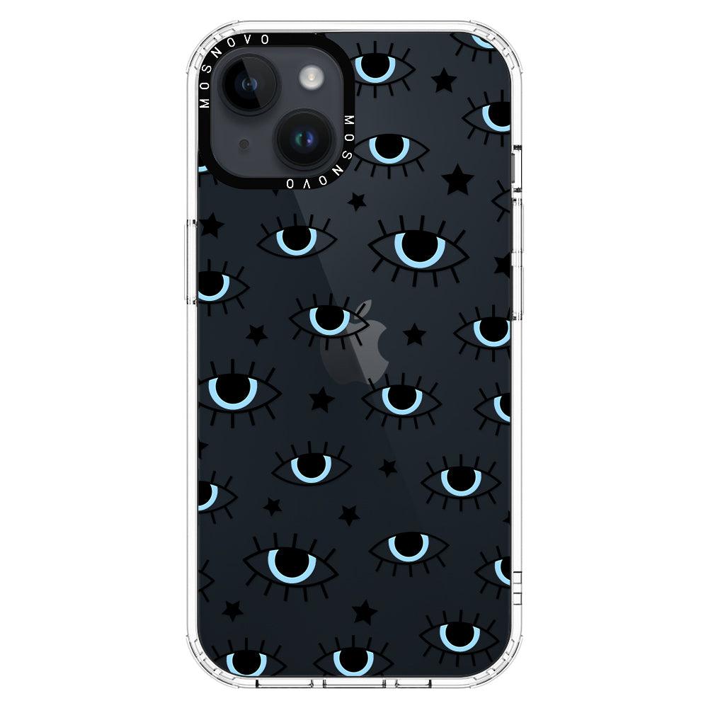 Hippie Eye Phone Case - iPhone 14 Plus Case - MOSNOVO