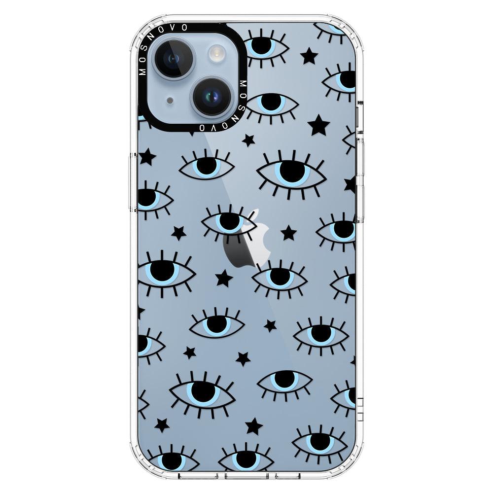 Hippie Eye Phone Case - iPhone 14 Plus Case - MOSNOVO