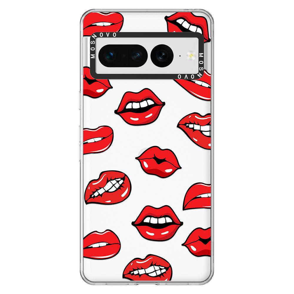 Hot Lips Phone Case - Google Pixel 7 Pro Case