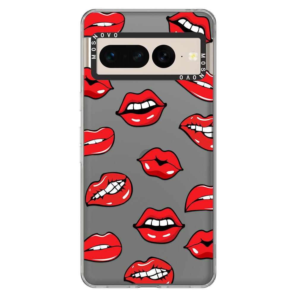 Hot Lips Phone Case - Google Pixel 7 Pro Case