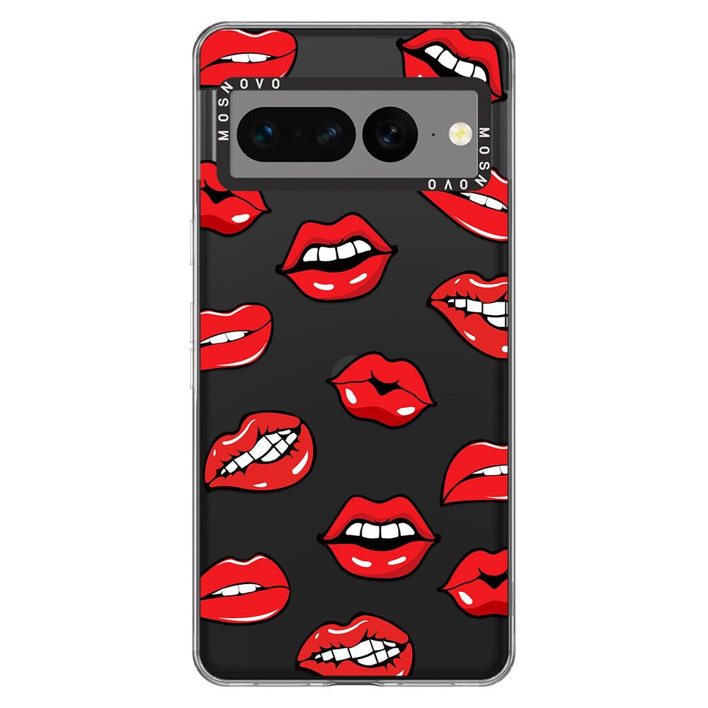 Hot Lips Phone Case - Google Pixel 7 Pro Case