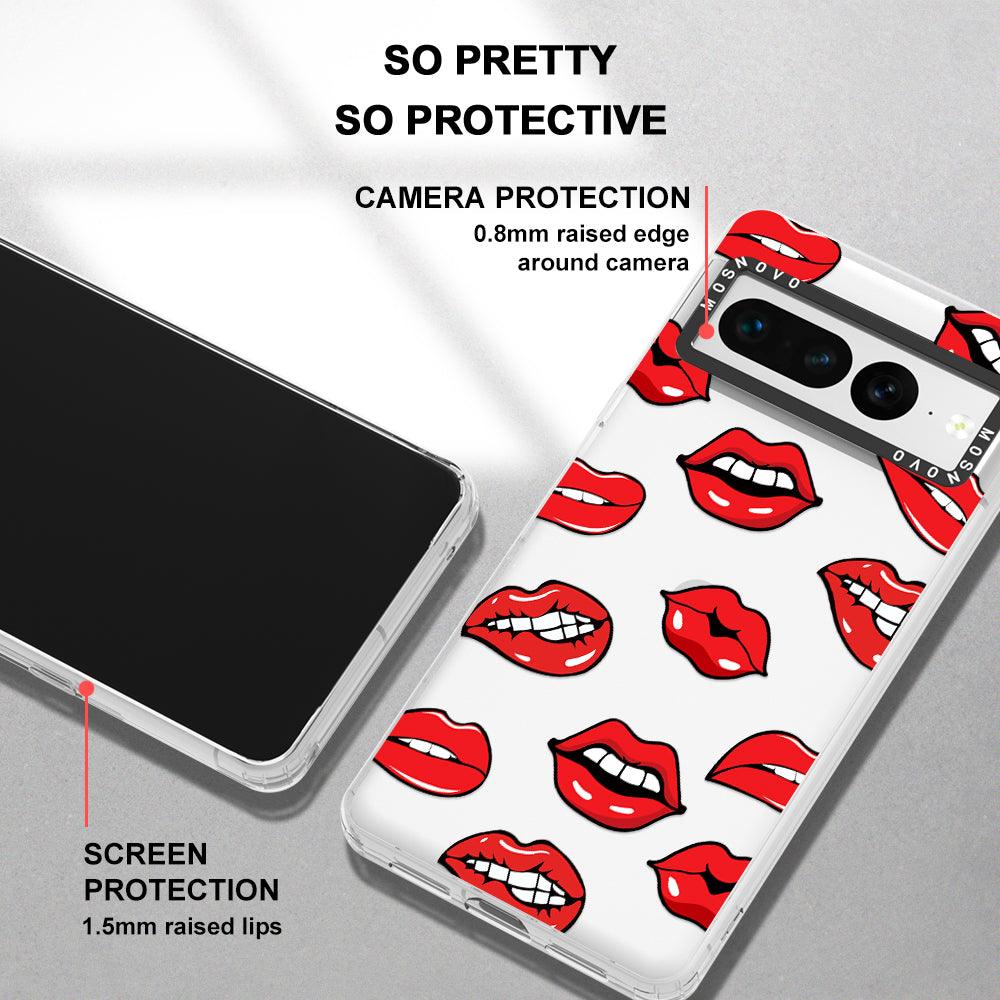 Hot Lips Phone Case - Google Pixel 7 Pro Case