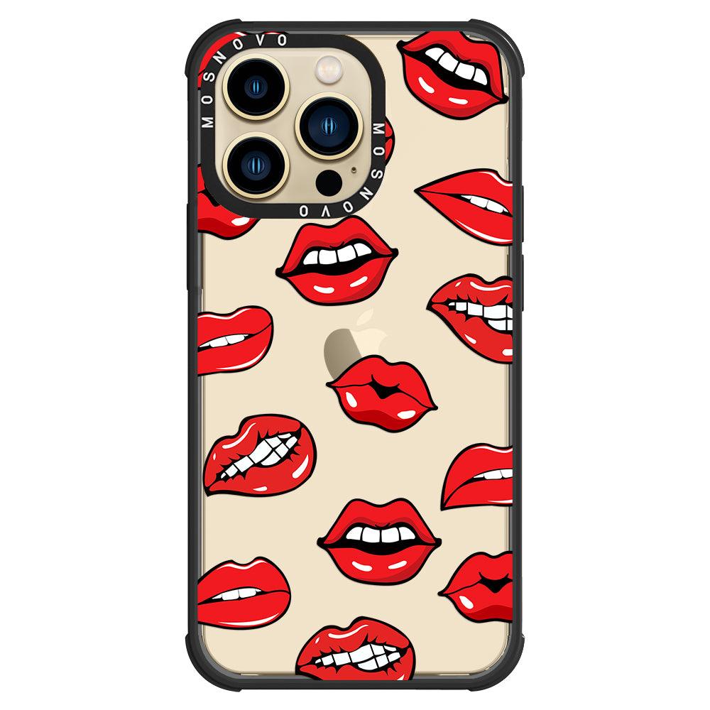 Hot Lips Phone Case - iPhone 13 Pro Case - MOSNOVO