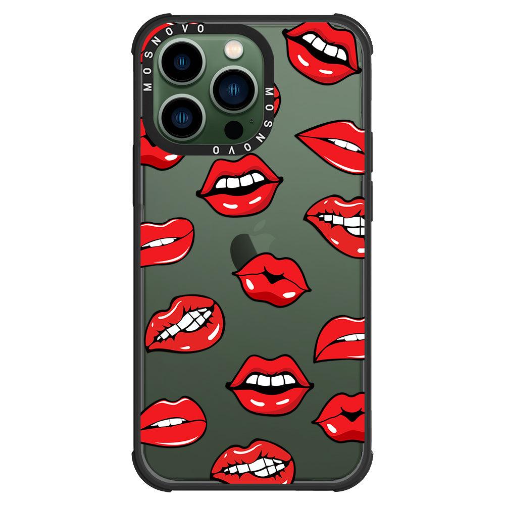 Hot Lips Phone Case - iPhone 13 Pro Case - MOSNOVO