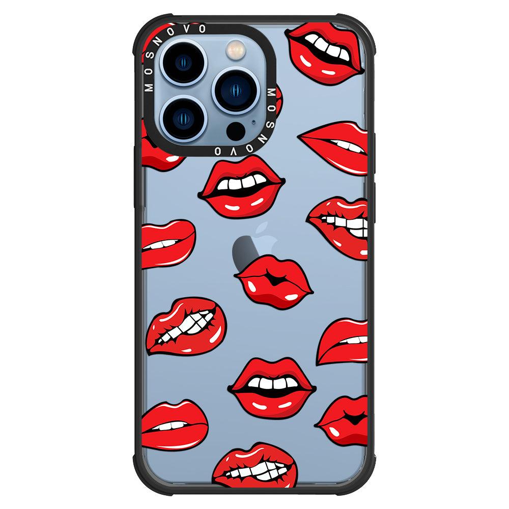 Hot Lips Phone Case - iPhone 13 Pro Case - MOSNOVO