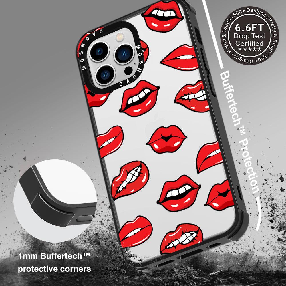 Hot Lips Phone Case - iPhone 13 Pro Case - MOSNOVO