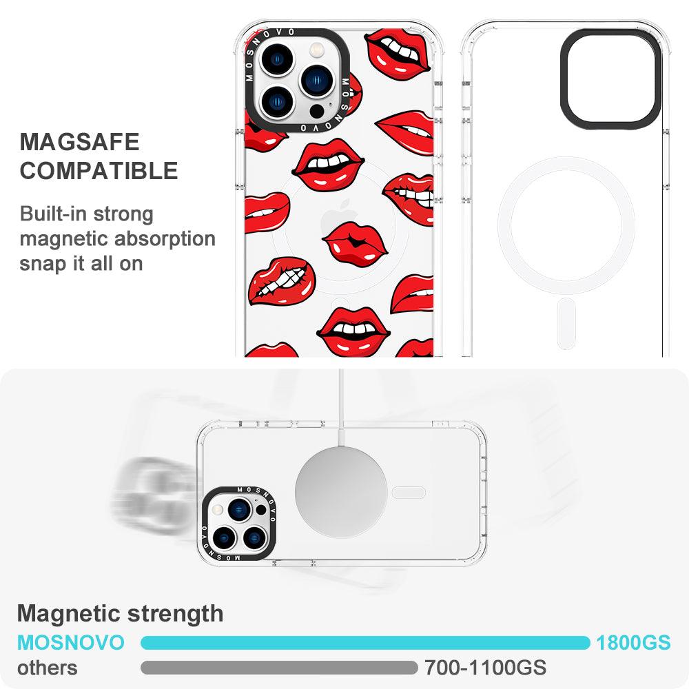 Hot Lips Phone Case - iPhone 13 Pro Case - MOSNOVO