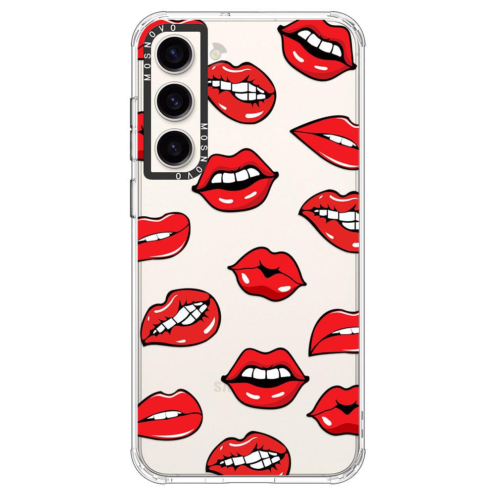 Hot Lips Phone Case - Samsung Galaxy S23 Case - MOSNOVO