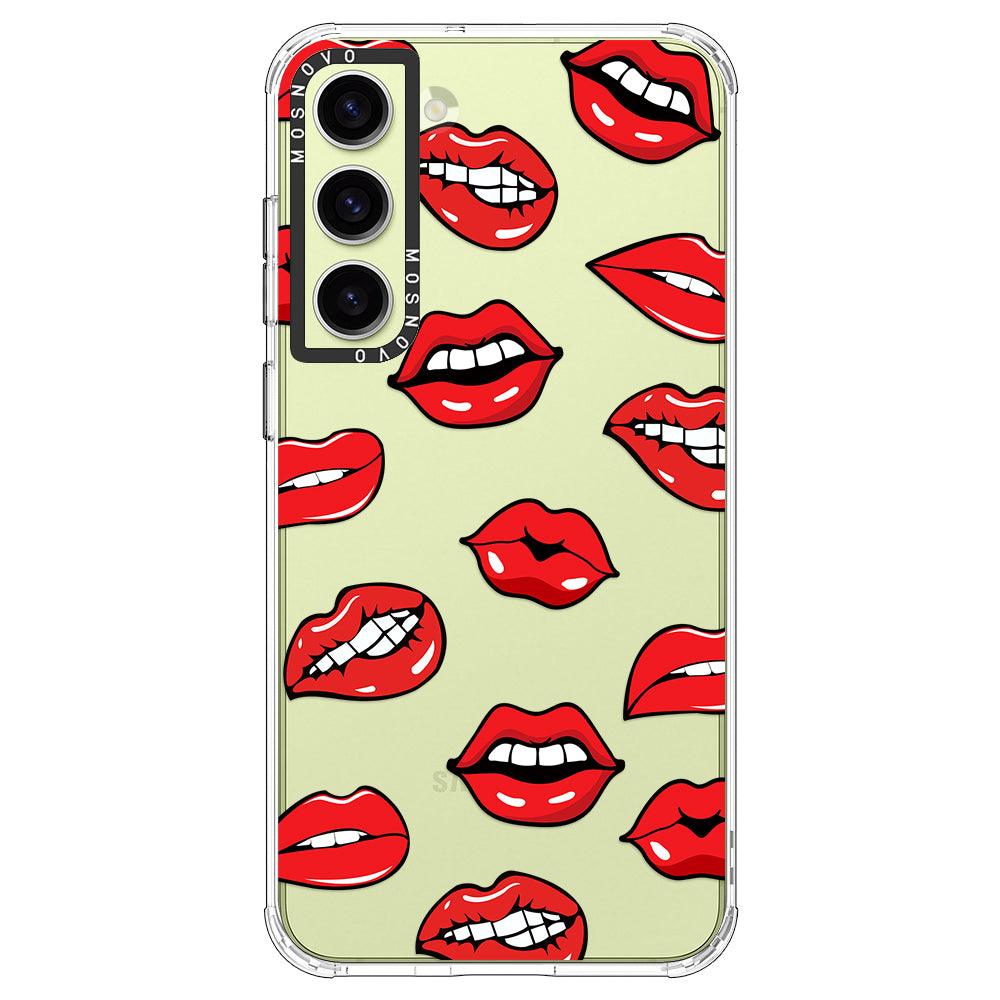 Hot Lips Phone Case - Samsung Galaxy S23 Case - MOSNOVO