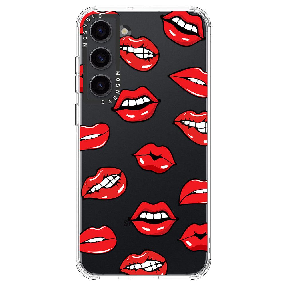 Hot Lips Phone Case - Samsung Galaxy S23 Case - MOSNOVO