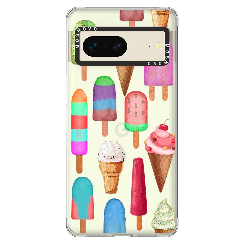 Ice Cream Phone Case - Google Pixel 7 Case - MOSNOVO