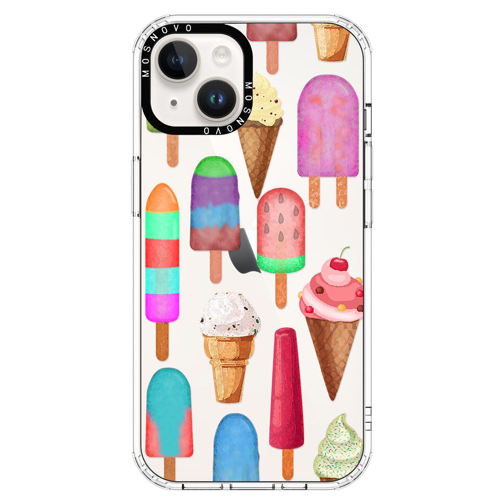 Ice Cream Phone Case - iPhone 14 Plus Case - MOSNOVO