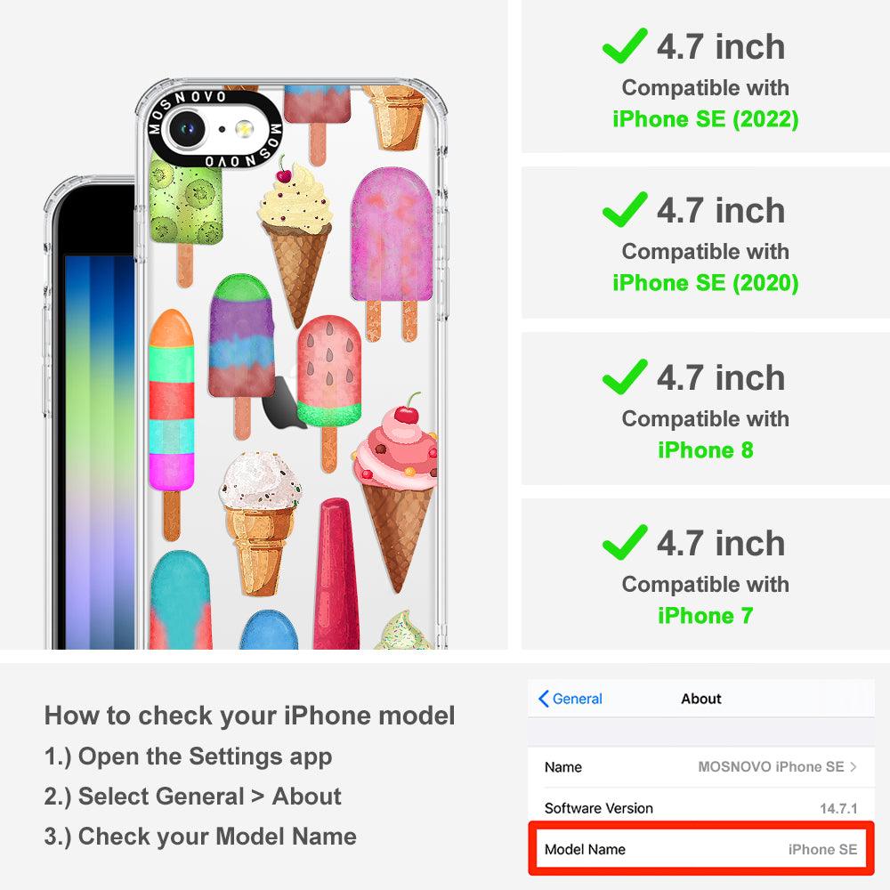 Ice Cream Phone Case - iPhone 7 Case - MOSNOVO