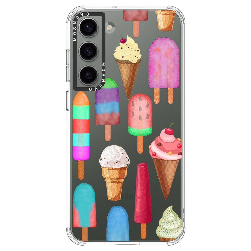 Ice Cream Phone Case - Samsung Galaxy S23 Case - MOSNOVO