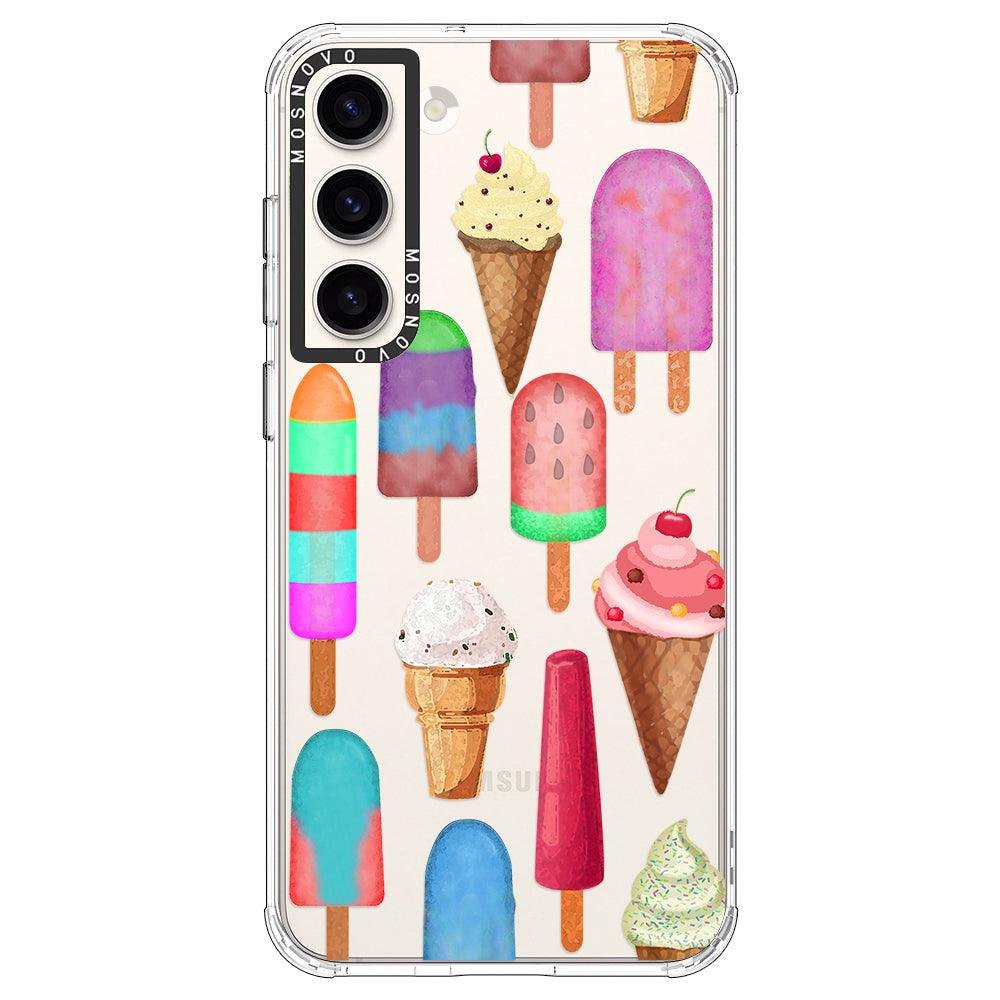 Ice Cream Phone Case - Samsung Galaxy S23 Plus Case - MOSNOVO