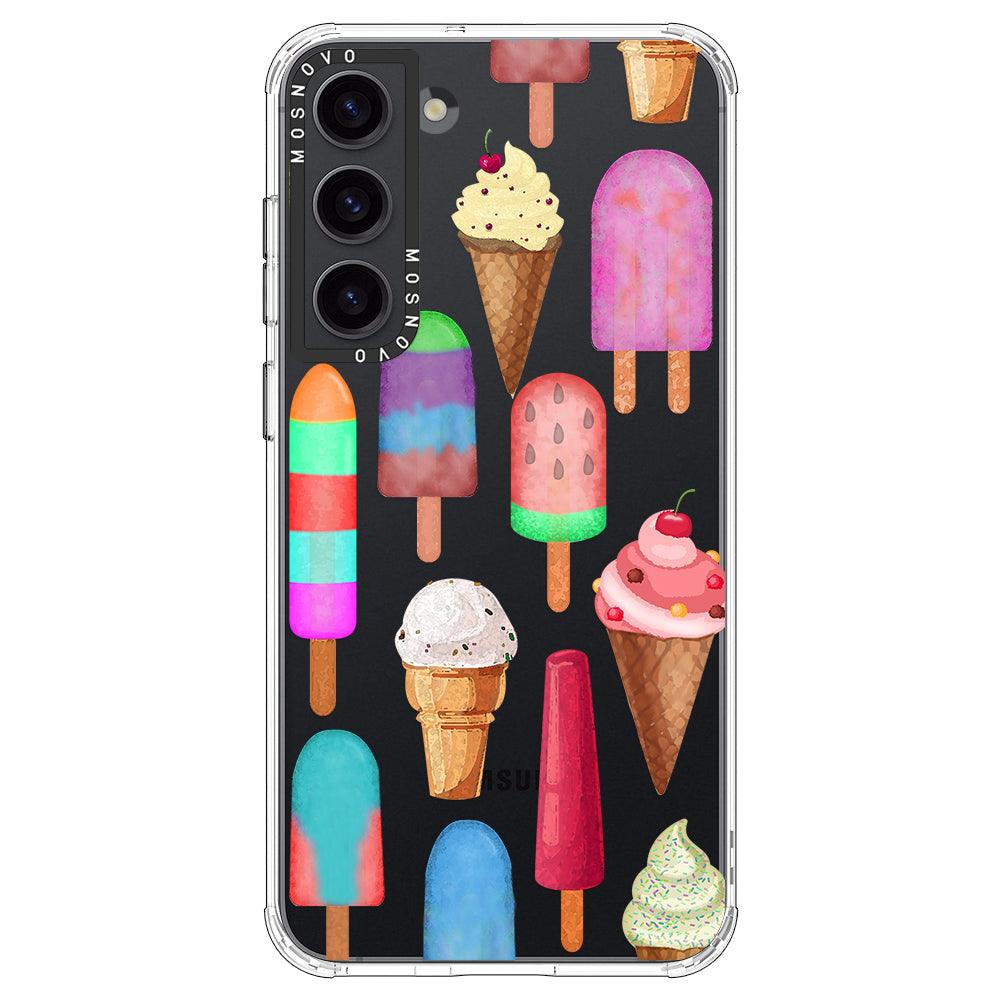 Ice Cream Phone Case - Samsung Galaxy S23 Plus Case - MOSNOVO