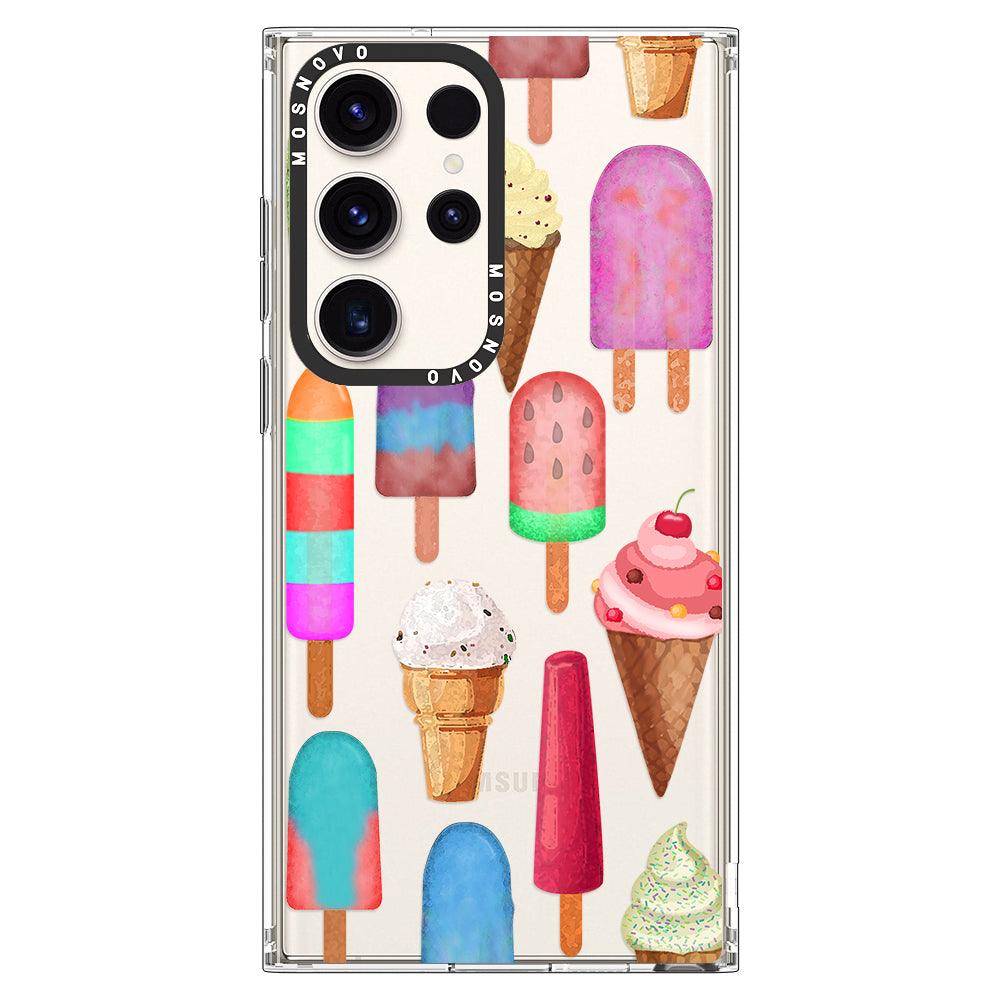 Ice Cream Phone Case - Samsung Galaxy S23 Ultra Case - MOSNOVO