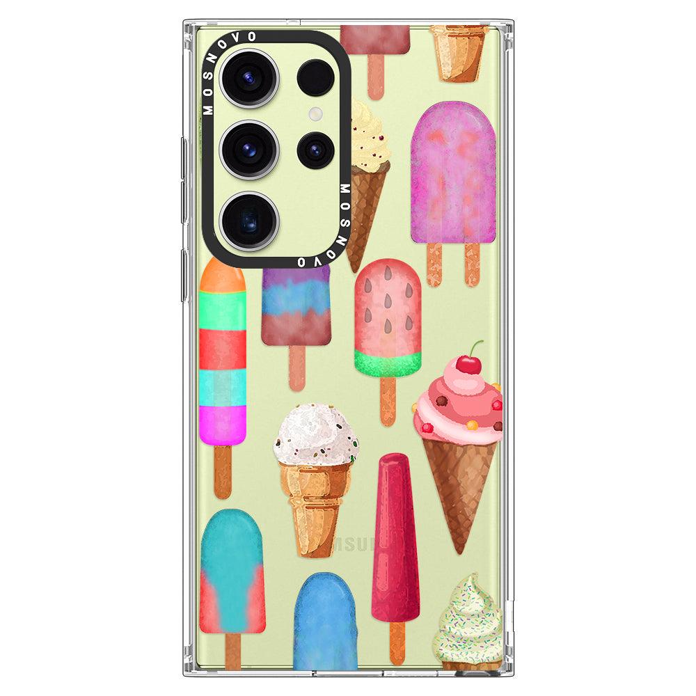 Ice Cream Phone Case - Samsung Galaxy S23 Ultra Case - MOSNOVO