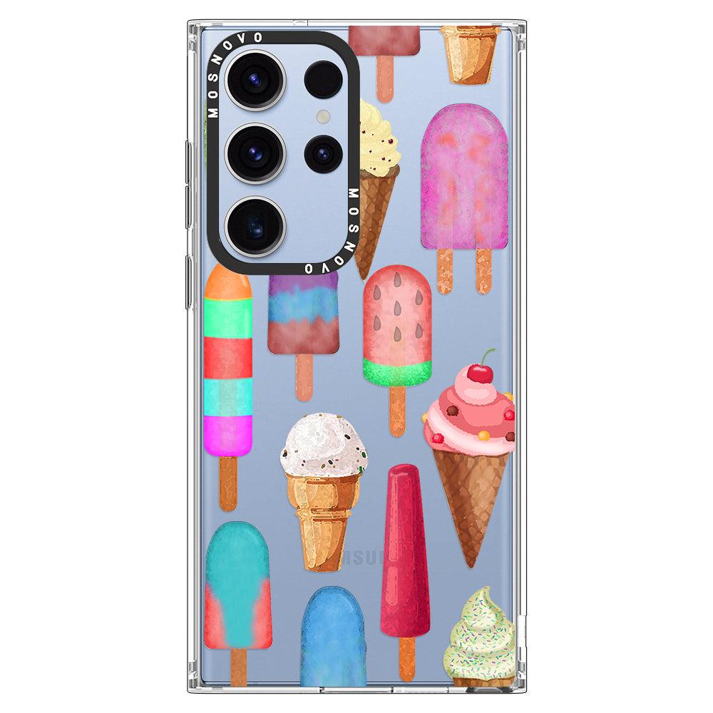 Ice Cream Phone Case - Samsung Galaxy S23 Ultra Case - MOSNOVO