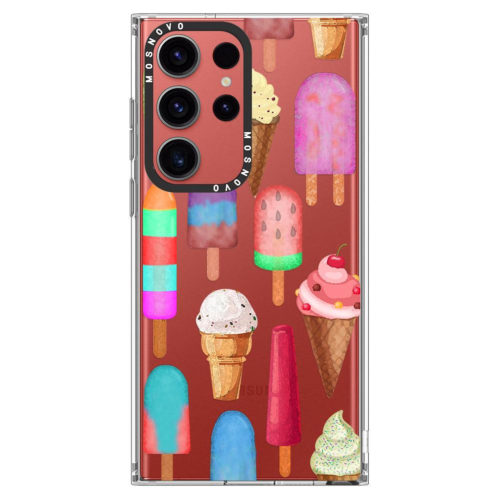 Ice Cream Phone Case - Samsung Galaxy S23 Ultra Case - MOSNOVO