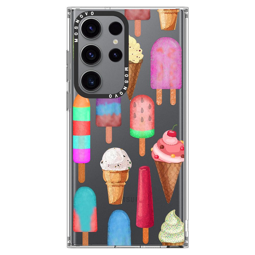 Ice Cream Phone Case - Samsung Galaxy S23 Ultra Case - MOSNOVO