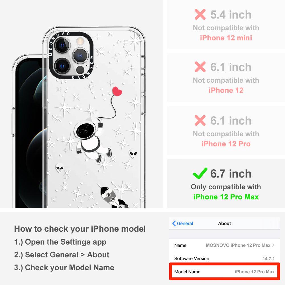 Outer Space Phone Case - iPhone 12 Pro Max Case - MOSNOVO