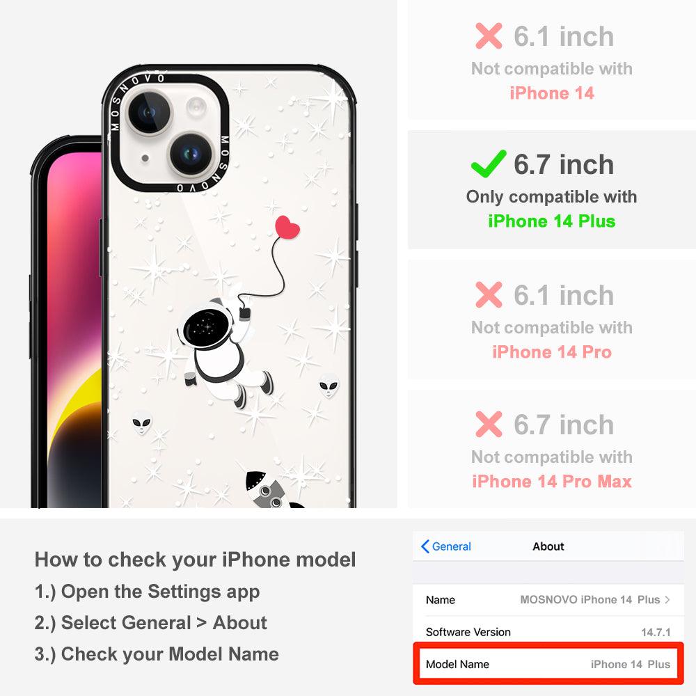 Outer Space Phone Case - iPhone 14 Plus Case - MOSNOVO