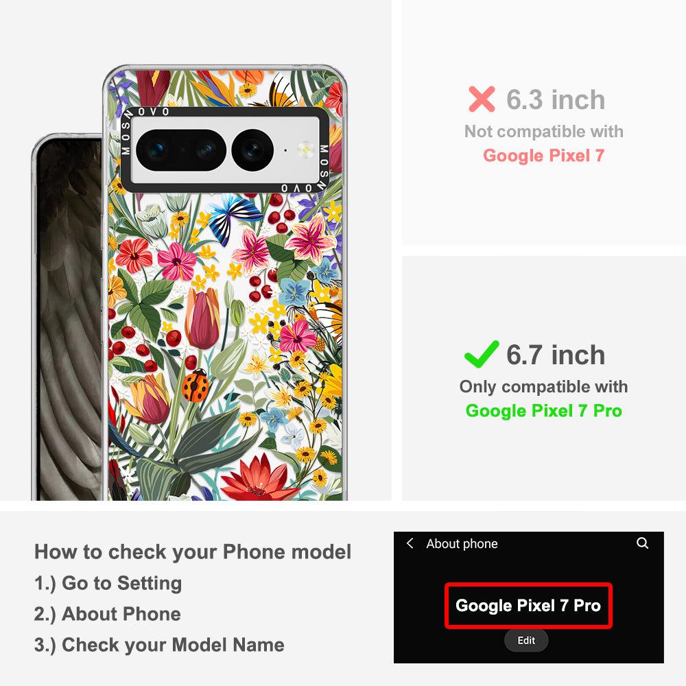 In The Garden Phone Case - Google Pixel 7 Pro Case - MOSNOVO