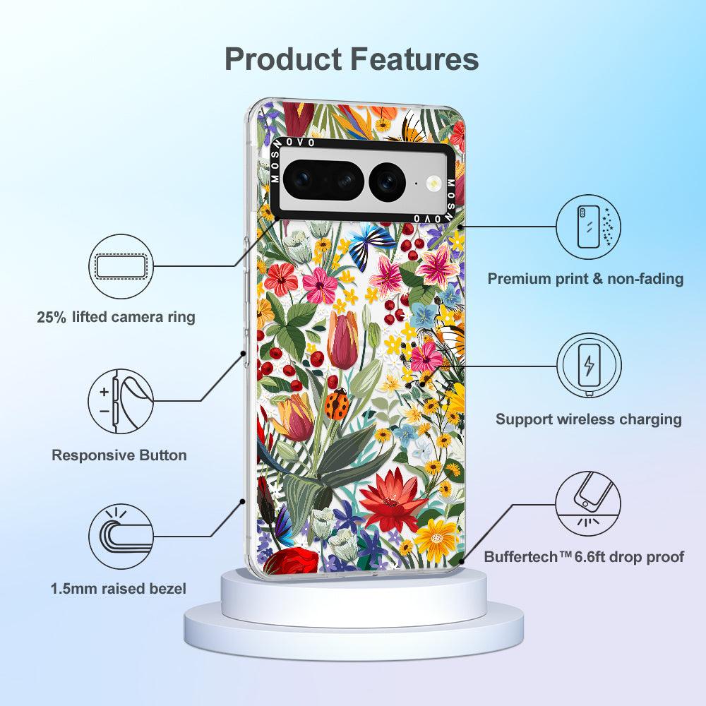 In The Garden Phone Case - Google Pixel 7 Pro Case - MOSNOVO