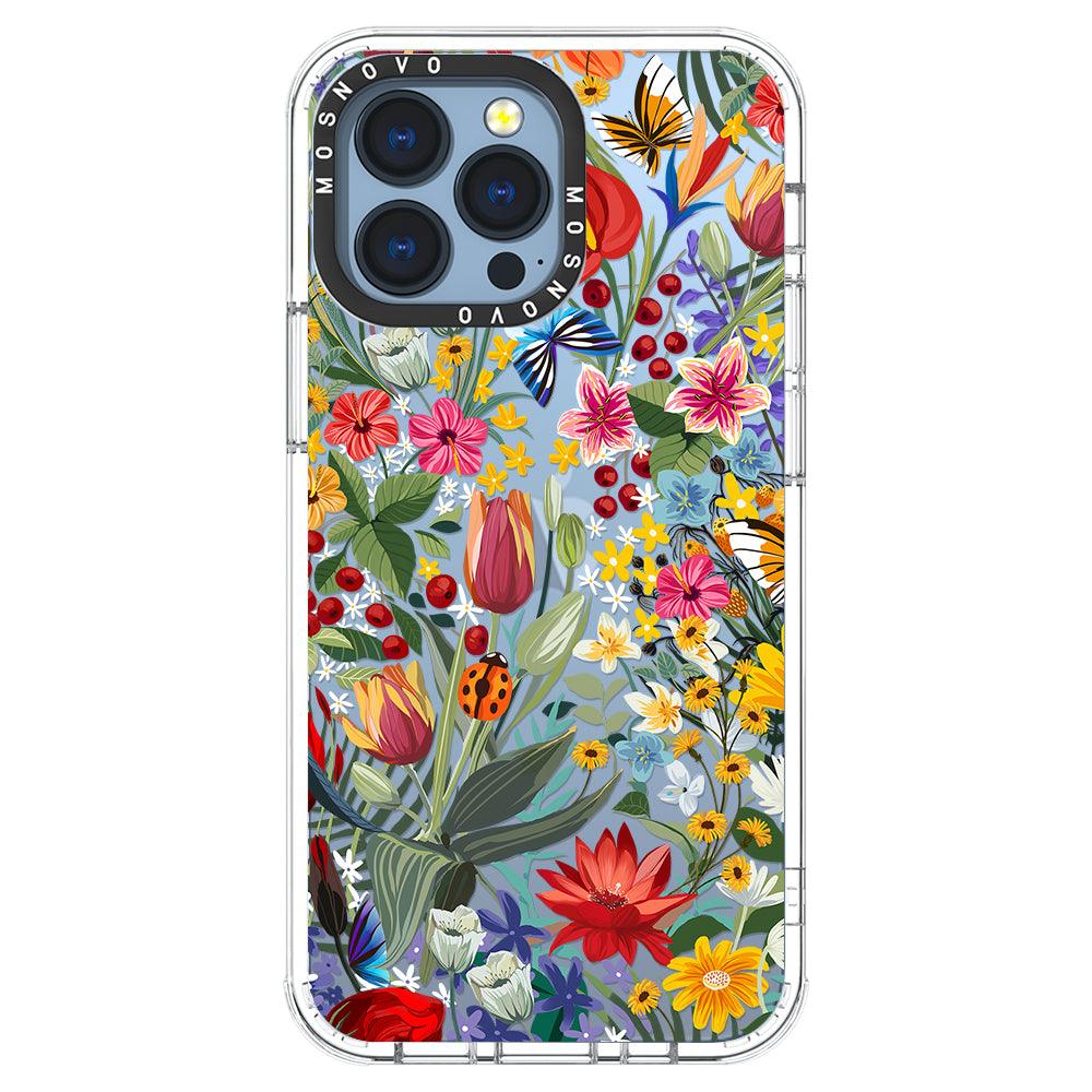 In The Garden Phone Case - iPhone 13 Pro Case - MOSNOVO