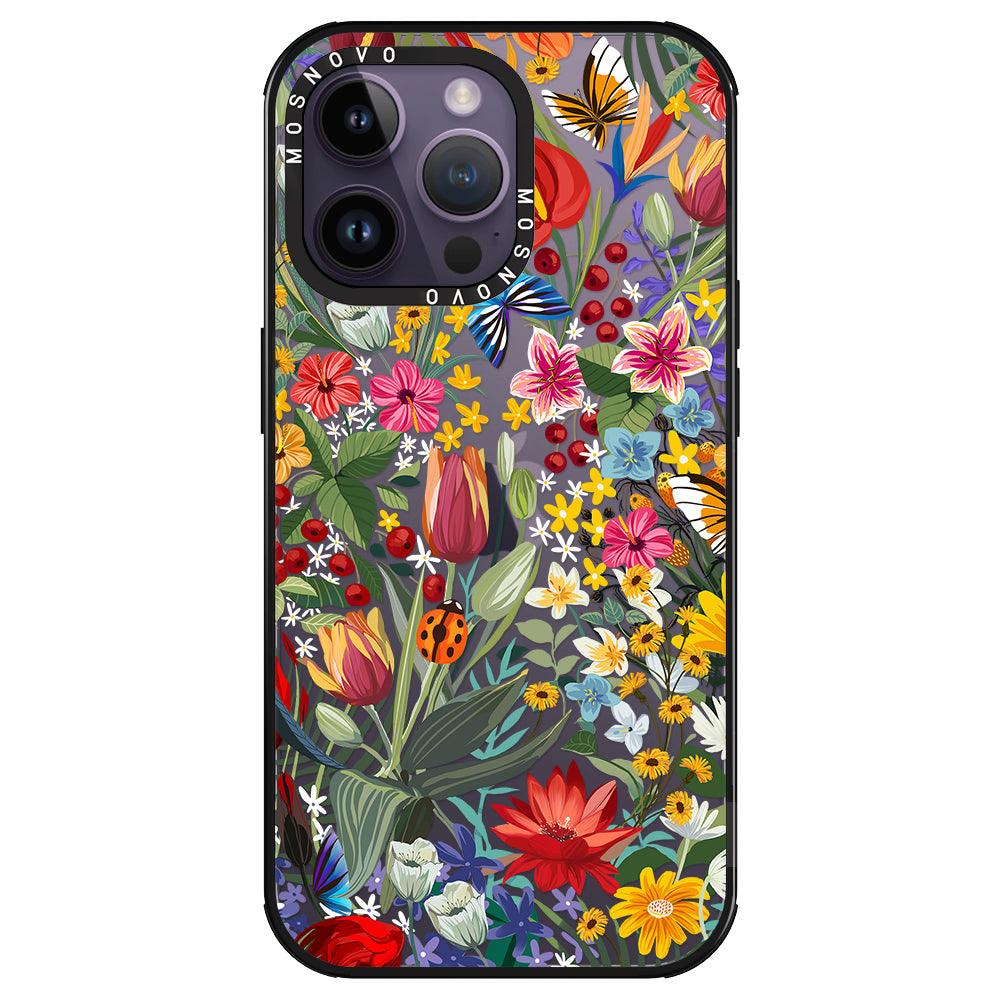 In The Garden Phone Case - iPhone 14 Pro Max Case - MOSNOVO