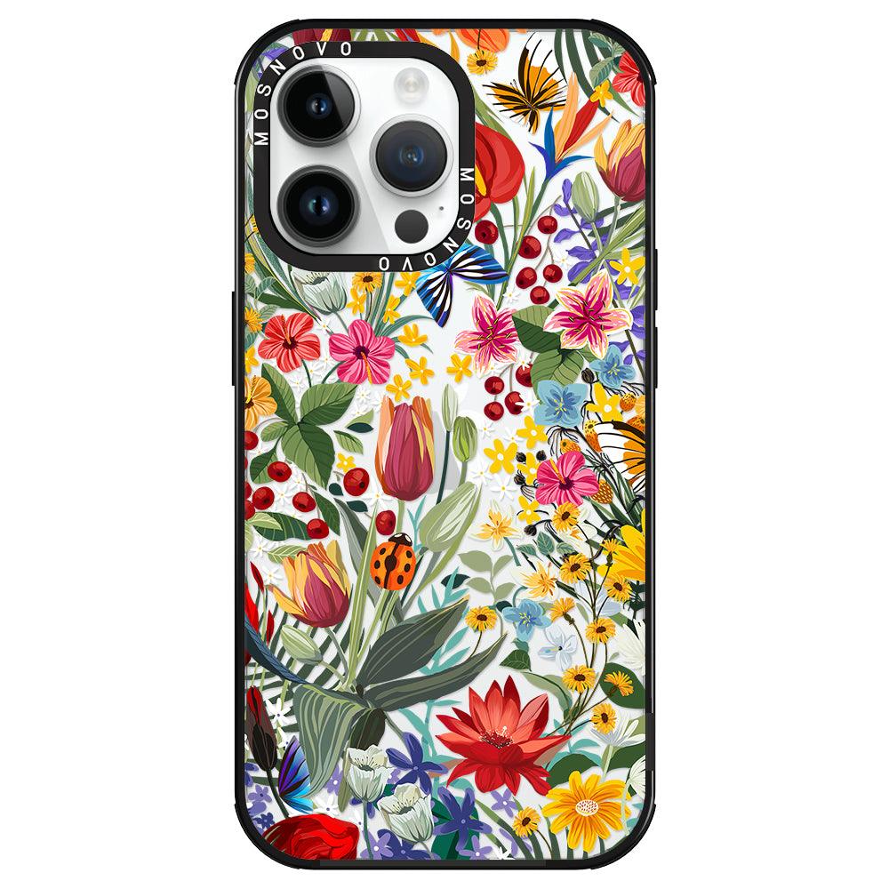 In The Garden Phone Case - iPhone 14 Pro Max Case - MOSNOVO