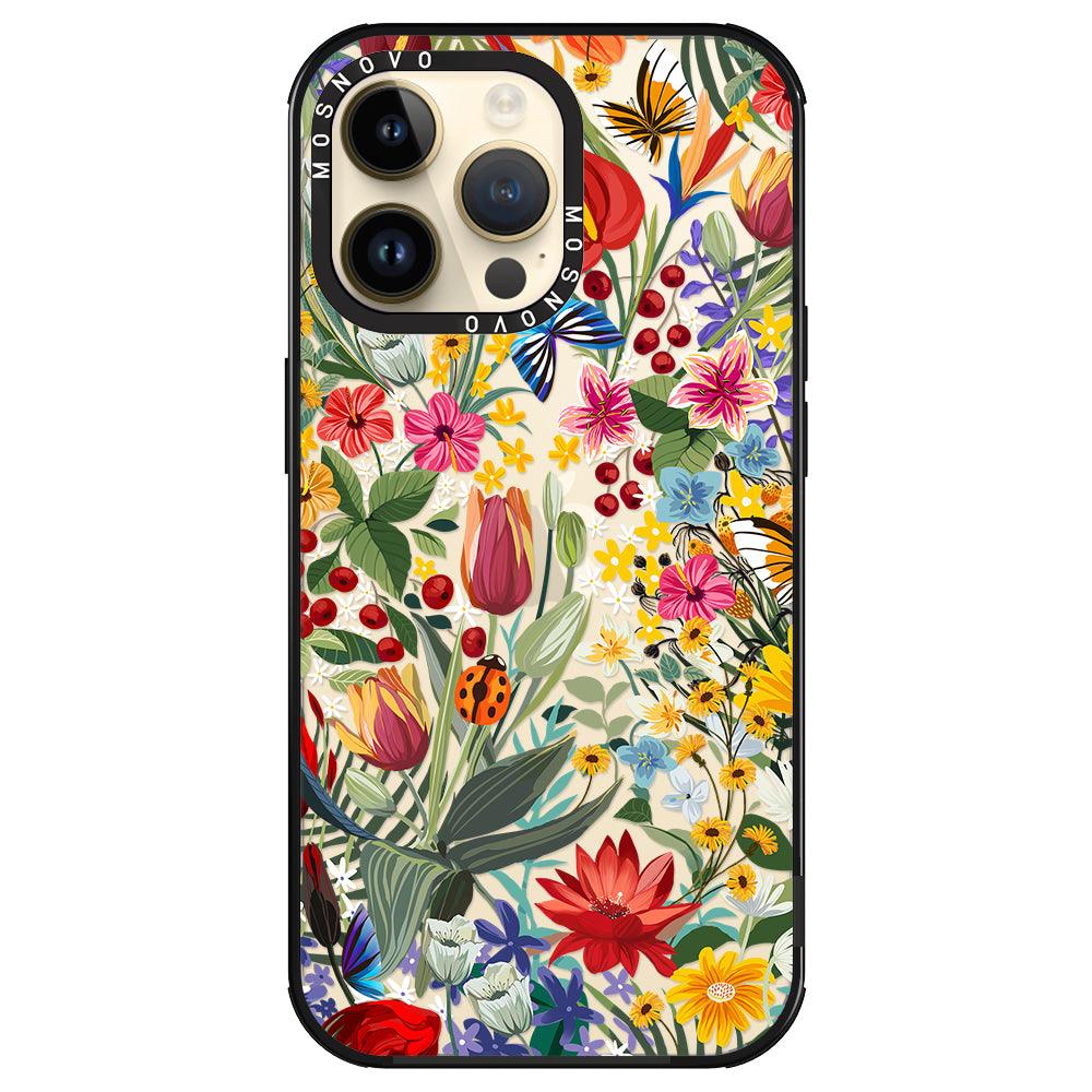 In The Garden Phone Case - iPhone 14 Pro Max Case - MOSNOVO