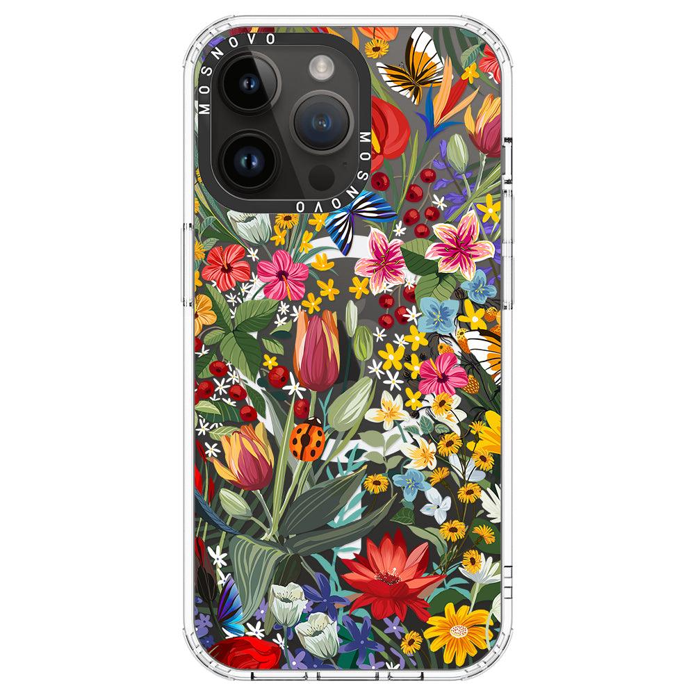 In The Garden Phone Case - iPhone 14 Pro Max Case - MOSNOVO