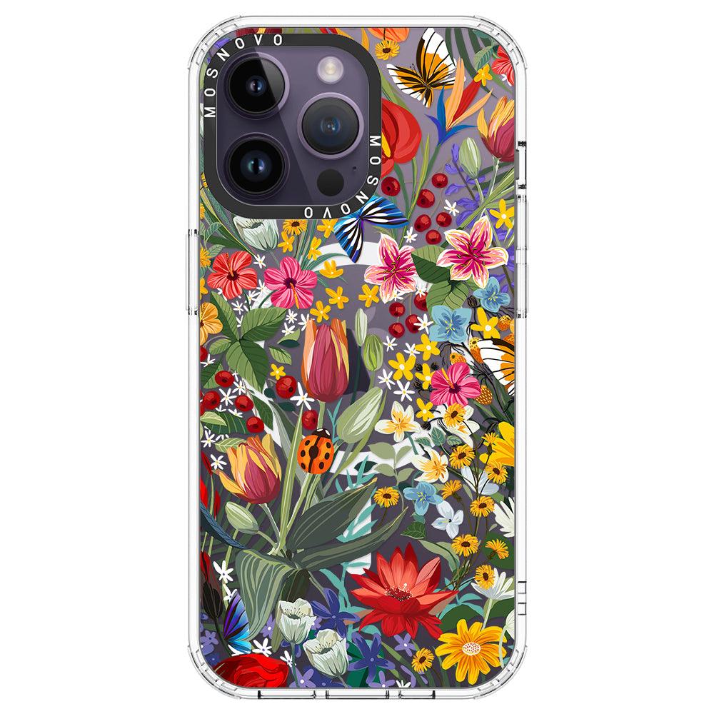 In The Garden Phone Case - iPhone 14 Pro Max Case - MOSNOVO