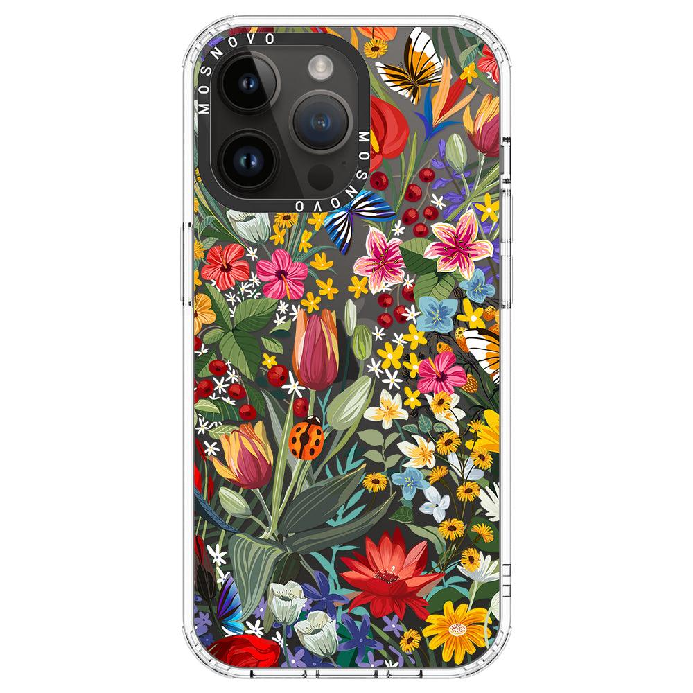 In The Garden Phone Case - iPhone 14 Pro Max Case - MOSNOVO