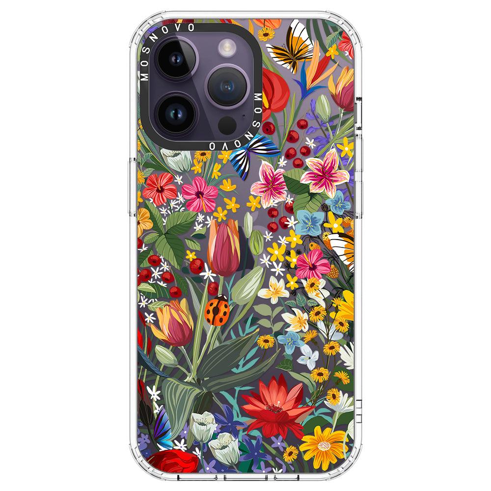 In The Garden Phone Case - iPhone 14 Pro Max Case - MOSNOVO