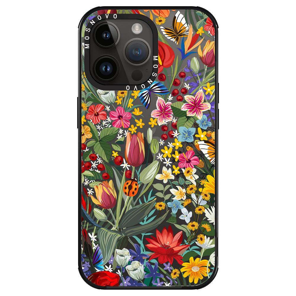 In The Garden Phone Case - iPhone 14 Pro Max Case - MOSNOVO