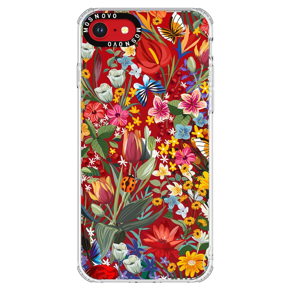 In The Garden Phone Case - iPhone SE 2020 Case - MOSNOVO