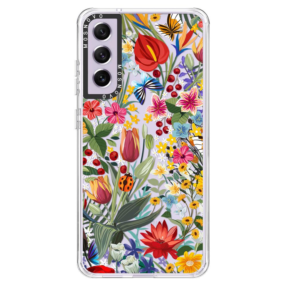 In The Garden Phone Case - Samsung Galaxy S21 FE Case - MOSNOVO