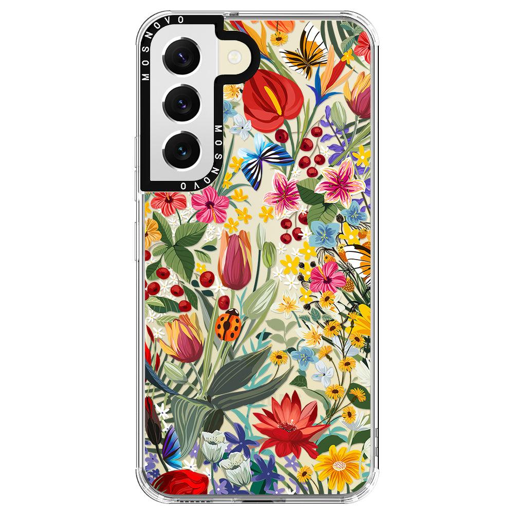 In The Garden Phone Case - Samsung Galaxy S22 Plus Case - MOSNOVO