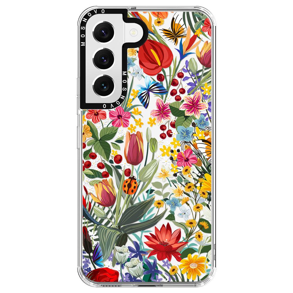 In The Garden Phone Case - Samsung Galaxy S22 Plus Case - MOSNOVO