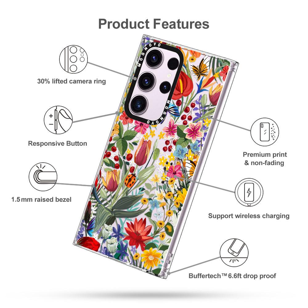 In The Garden Phone Case - Samsung Galaxy S23 Ultra Case - MOSNOVO