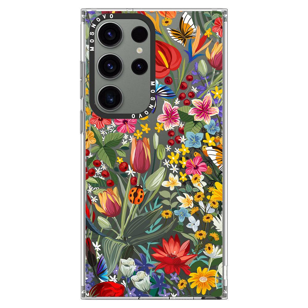 In The Garden Phone Case - Samsung Galaxy S23 Ultra Case - MOSNOVO