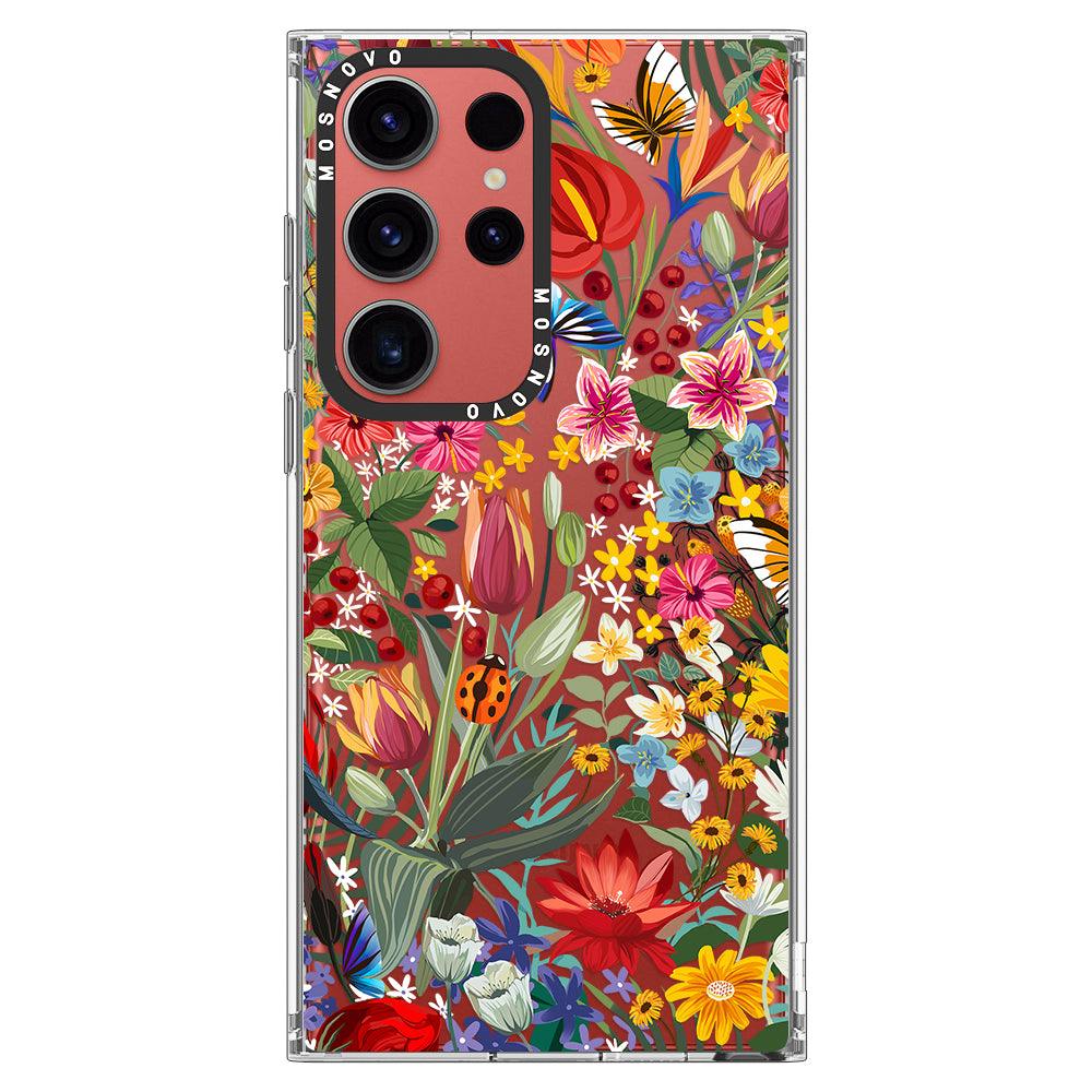 In The Garden Phone Case - Samsung Galaxy S23 Ultra Case - MOSNOVO