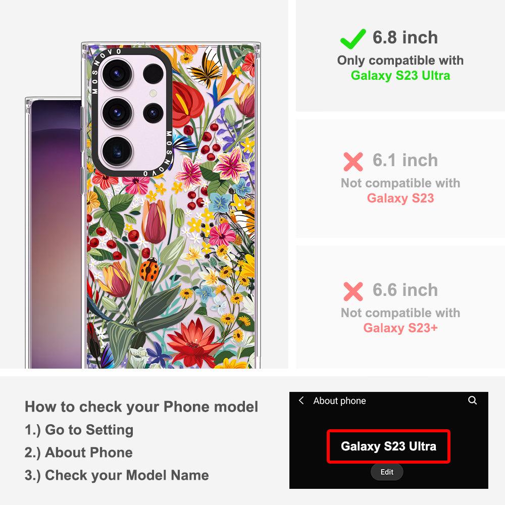 In The Garden Phone Case - Samsung Galaxy S23 Ultra Case - MOSNOVO