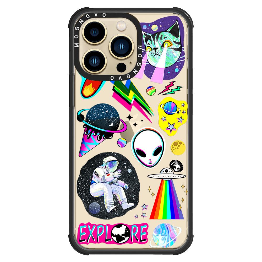 Sci-Fi Stickers Phone Case - iPhone 13 Pro Case - MOSNOVO