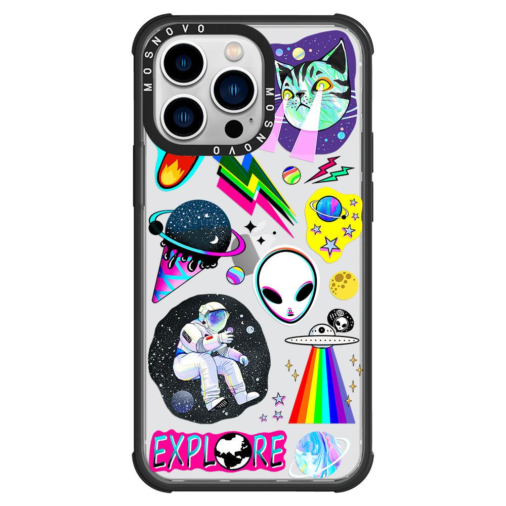 Sci-Fi Stickers Phone Case - iPhone 13 Pro Case - MOSNOVO